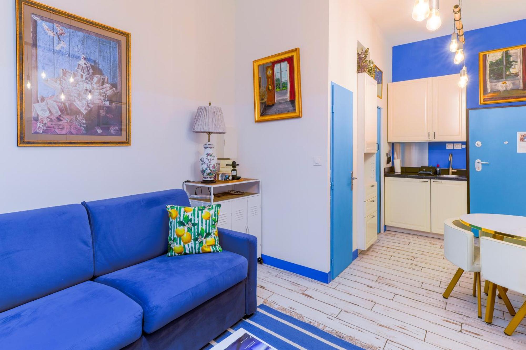 Studio Travel 24M2, 120M Vieux-Port ,Clim , Wifi ,Acces Autonome Avec Code Marseille Exterior photo